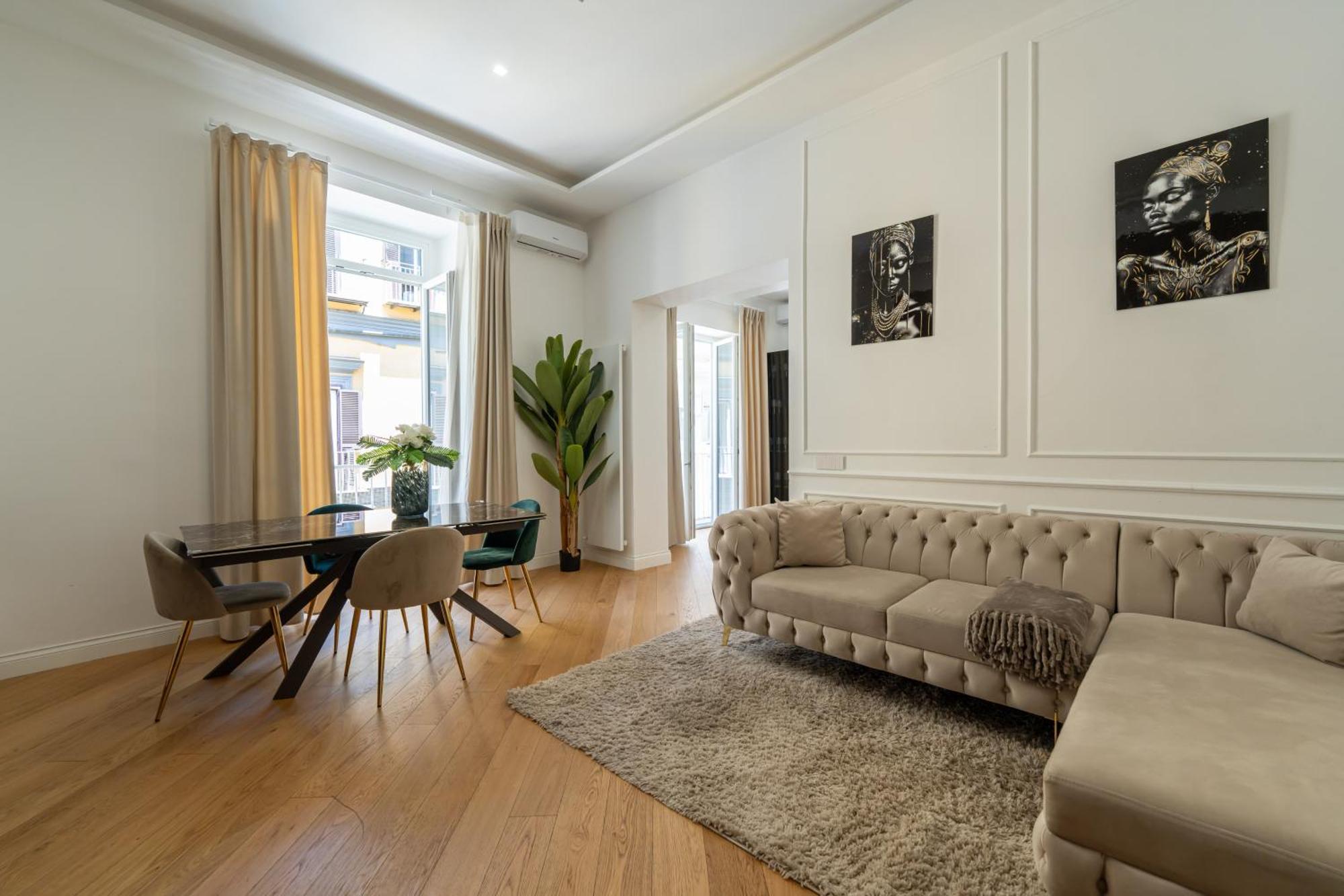 Aristocrat Chiaia Bridge Appartement Napels Buitenkant foto